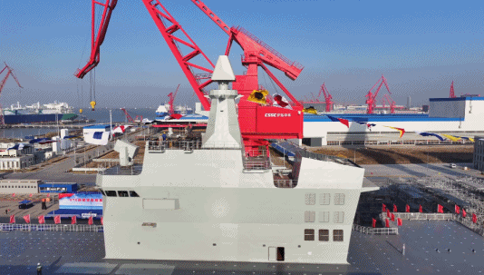 炒股配资网站 海军四川舰 正式出坞！