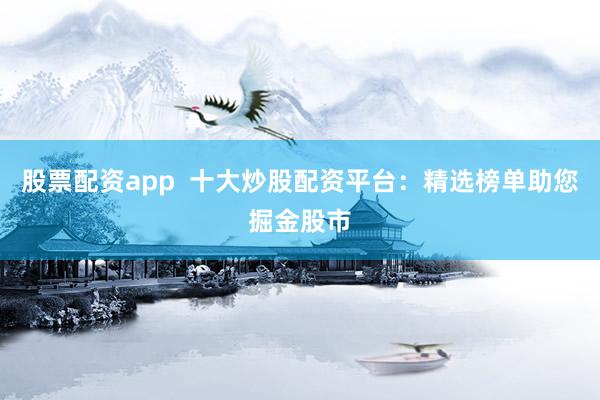 股票配资app  十大炒股配资平台：精选榜单助您掘金股市